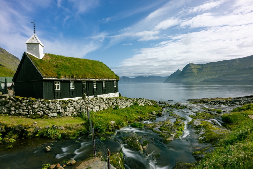Faroe Islands photo: funningur church large