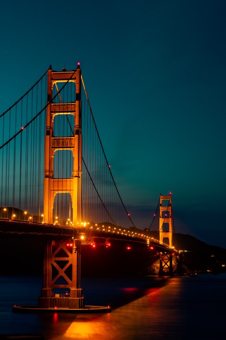 San Francisco photo: san francisco goldengate night2 large